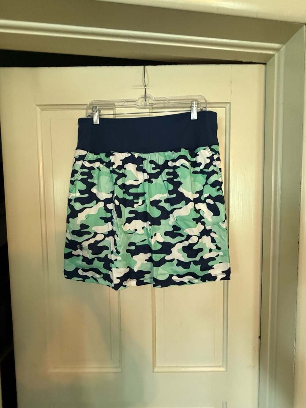 Zuda Z-Eco Utility Camo Print Skort With Pocket Size LT